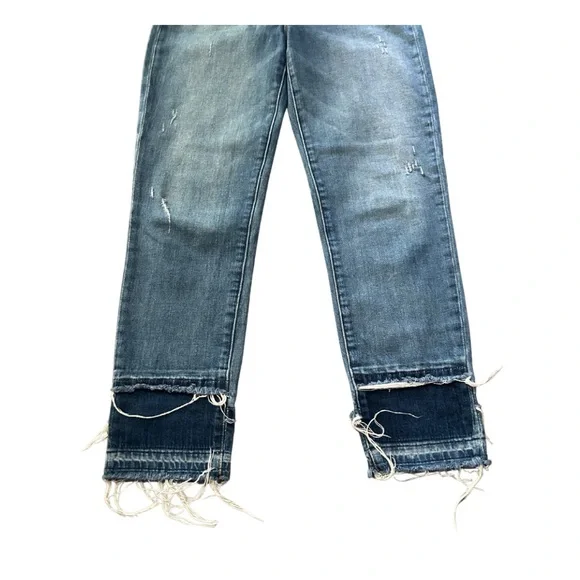Hudson Zoeey High Rise Straight Crop Jeans | Double Step | Size 25 - Picture 5 of 7